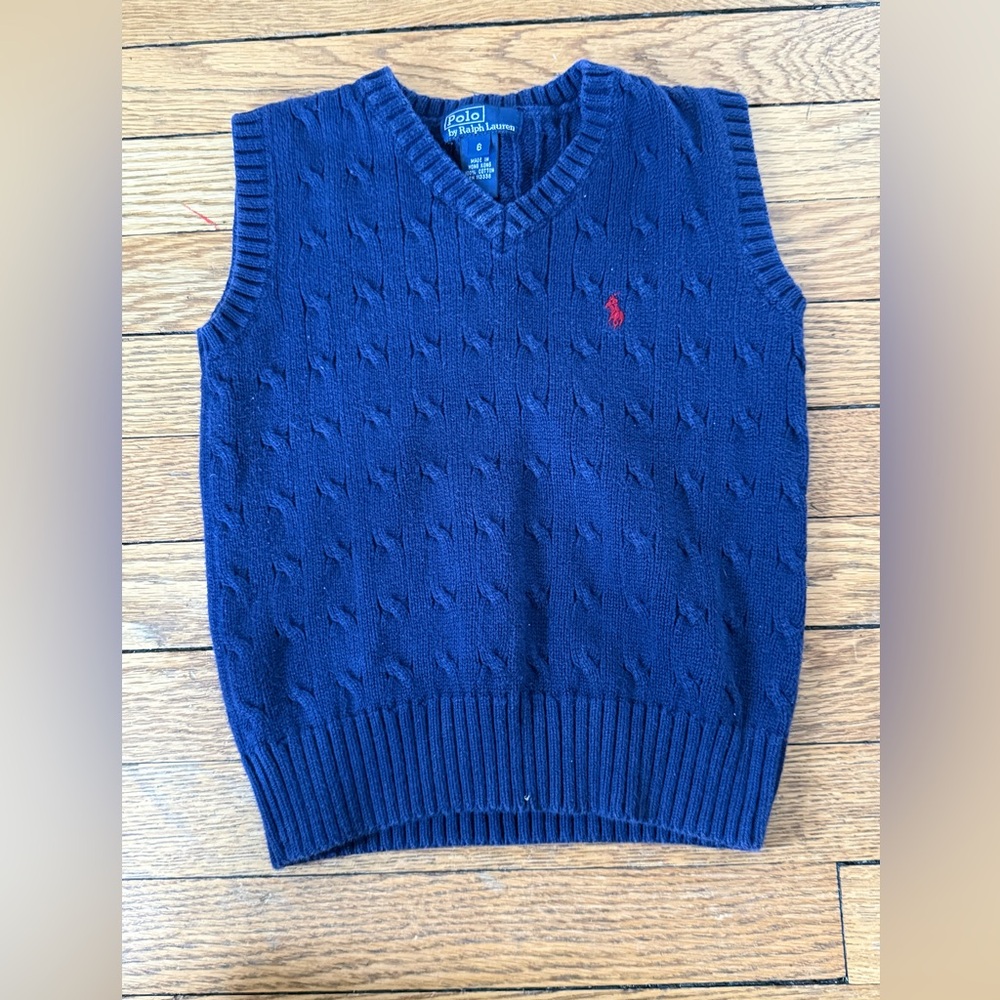 Polo by Ralph Lauren Sweater Vest - Size 6